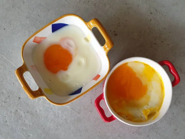 Πρωινό Τροφίμων Μαλακά Βραστά Αυγά Και Εκλεκτής Ποιότητας Καφέ Ταϊλάνδης — Φωτογραφία Αρχείου