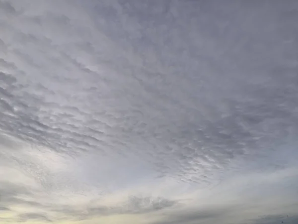 Wolkenlandschaft Des Natürlichen Himmels Mit Blauem Himmel Und Weißen Wolken — Stockfoto