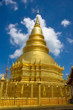 Tapınak ne phraat Hariphunchai Lamphun Kuzey Tayland, Asya