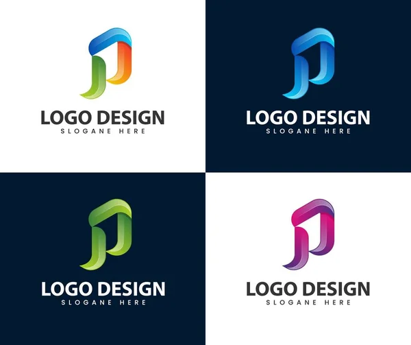 Abstract Rotate Modern Logo —  Vetores de Stock