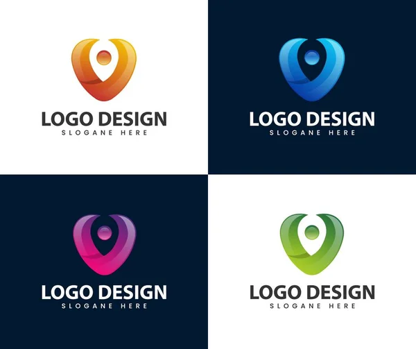 Letter Logo Design Dot Dotted Alphabet Letter Icon Logo Design — Image vectorielle