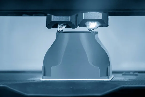 Additive Manufacturing Double Nozzle Printer Machine High Technology Manufacturing Process — Foto de Stock