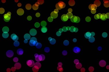 Soyut bokeh defocus sim bulanık arkaplan