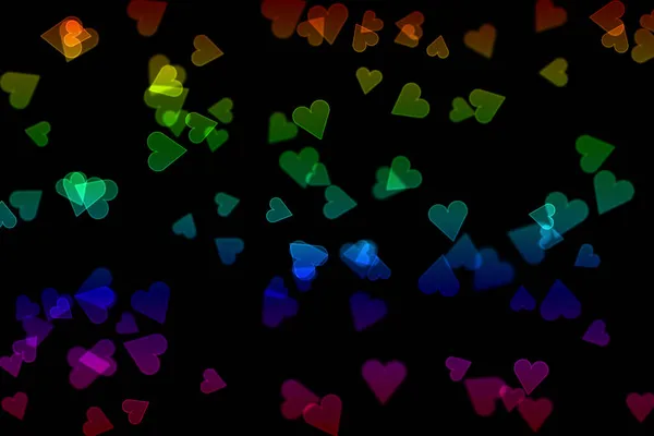 Abstract Bokeh Defocus Glitter Blur Background — Stock Photo, Image