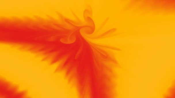 動く液体の背景 オレンジの背景 — ストック動画