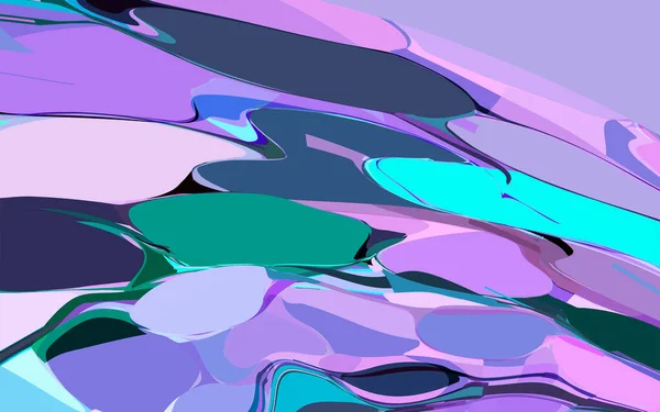 Latar belakang abstrak biru dan ungu dengan banyak garis dalam warna ungu dan biru. Latar belakang banner gelap halus bergaya ungu geometris abstrak. Vektor - Stok Vektor