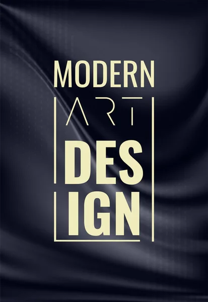 Abstract Modern Background Wavy Lines Gradient Monochrome Blur Cover Design — Stockvektor
