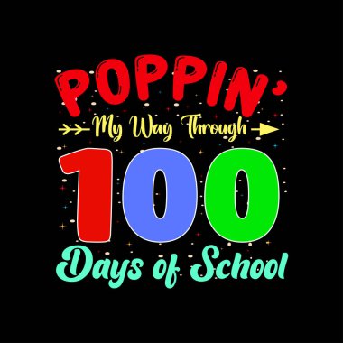 Okula dönüş tipografi t-shirt tasarım vektörü