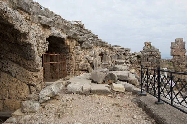 Amphitheater Ancient City Side — Stock Photo, Image