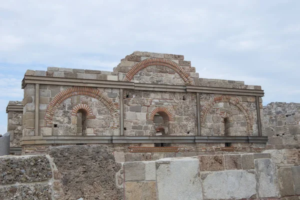 Kamienne Łuki Starożytnego Side Miasta Turcja — Zdjęcie stockowe