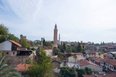 Antik Alanya şehrinin manzarası