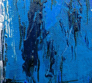 Soyut Çağdaş Sanat arka planı El boya fırça darbeleri çizdi