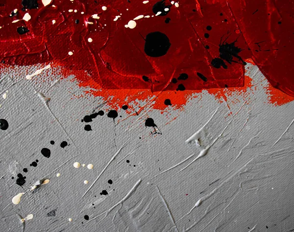 Soyut sanat geçmişi. Tuval üzerine yağlı boya boya. Çok renkli parlak doku.