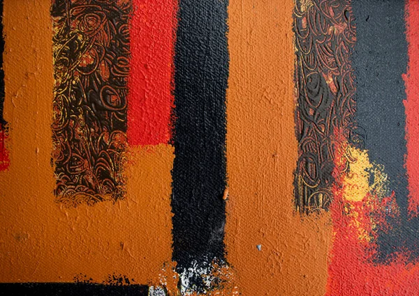 Fundo Arte Abstrata Pintura Óleo Sobre Tela Textura Brilhante Multicolorida — Fotografia de Stock