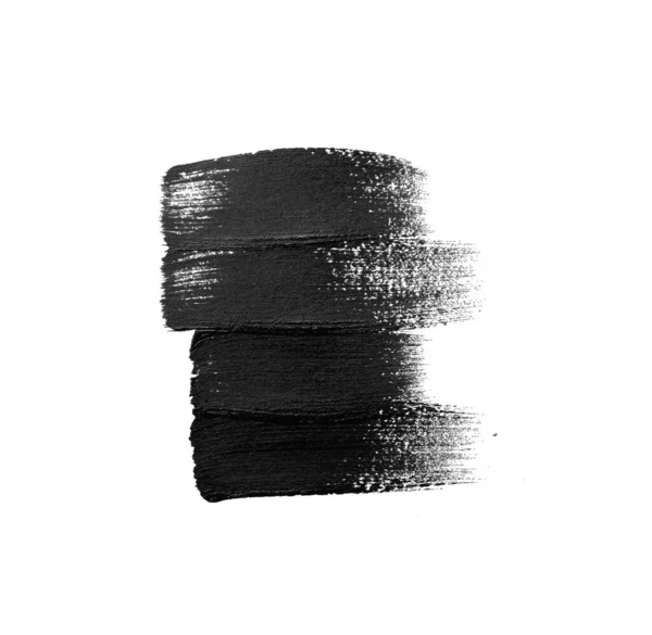 Borsta Stroke Och Textur Grunge Abstrakt Handmålade Element — Stockfoto