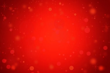 Kırmızı Noel arkaplanı. Noel 'de Noel' de kırmızı soyut arkaplan, Noel ve Sevgililer Günü için yumuşak parlak yıldız desenli..