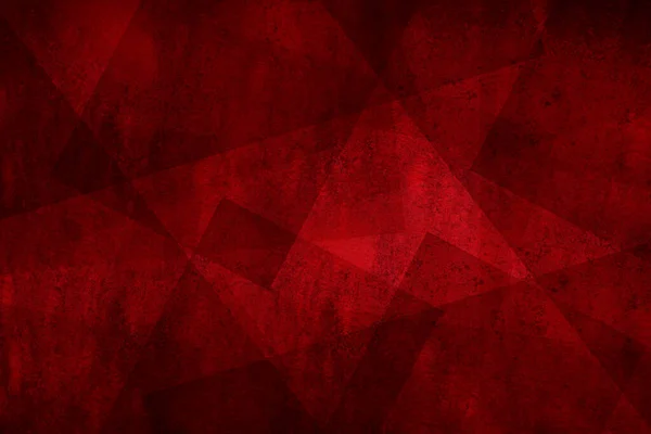 Fondo Abstracto Rojo Negro Con Bloques Ángulo Cuadrados Diamantes Rectángulo — Foto de Stock