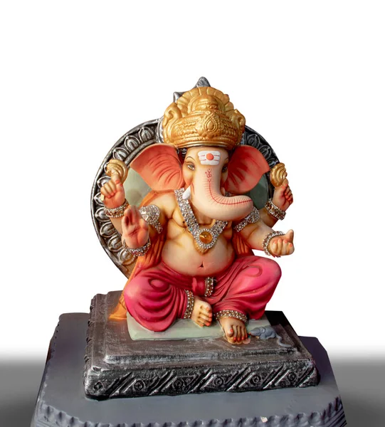 Lord Ganesha Ganesha Festival Del Signore Ganpati Sfondo Ganesh Chaturthi — Foto Stock
