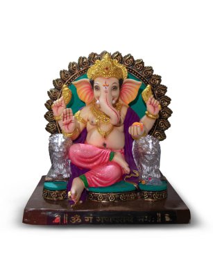 Hint Ganesha Festivali, Lord Ganpati, Ganesh Chaturthi, Ganpati Beyaz Arkaplanda