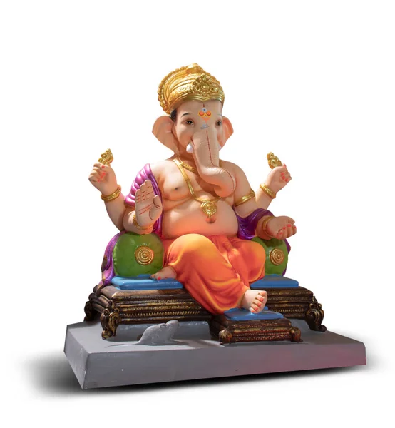 Lord Ganpati, happy Ganesh Chaturthi ,Ganpati on White Background