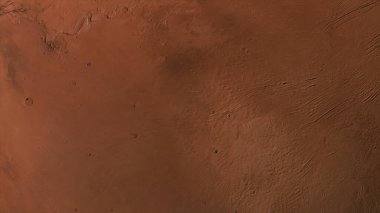 3D gerçekçi gezegen Mars 'ın yüzeyini uzaydan yansıtan 37-P1 görünümü.