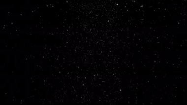 Mevsim kış aylarında kar taneleriyle yapılan gerçekçi kar yağışı görüntüsü, kar durumu simülasyonunda gerçekçi görünmeye başladı..