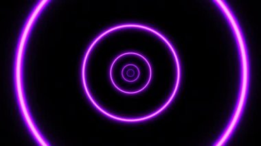 Konsept 32-N1 Sonsuz soyut neon dinamik animasyon arkaplanı.