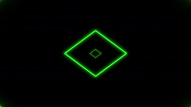 Konsept 50-N1 Sonsuz soyut neon dinamik animasyon arkaplanı.