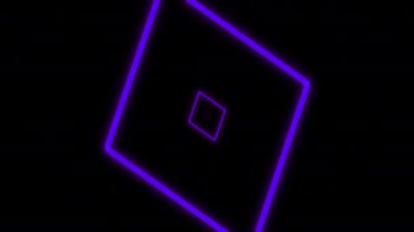 Konsept 84-N1 Sonsuz soyut neon dinamik animasyon arkaplanı.