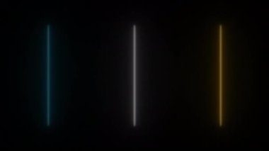 Kavram 101-N1 Soyut neon ışığı kurşun ışık efekti ve titreşen desen ile canlandırıldı.