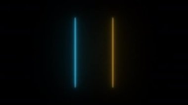 Animasyon 110-N1 Soyut neon ışığı kurşun ışık efekti ve yanıp sönen ışık deseni.