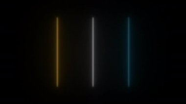 Kavram 104-N1 Soyut neon ışığı kurşun ışık efekti ve yanıp sönen ışık deseni.