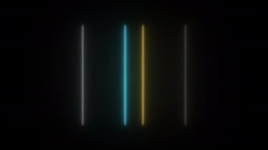 Kavram 107-N1 Soyut neon ışığı kurşun ışık efekti ve yanıp sönen hareketli desen.