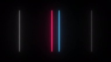 Konsept 114-N1 Soyut neon ışığı kurşun ışık efekti ve yanıp sönen hareketli desen.