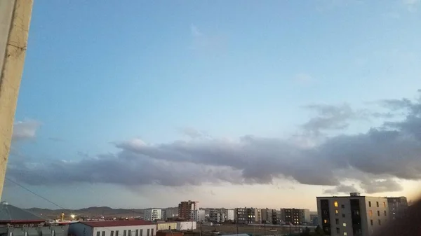 Chmura Ciepłe Powietrze Dzień — Zdjęcie stockowe