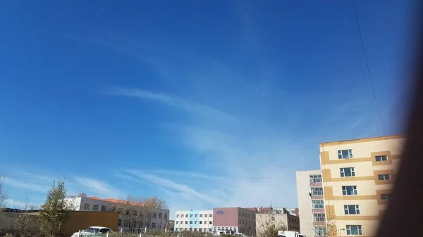 雲暖かい日の空気 — ストック写真