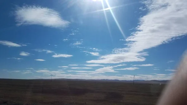 Nube Giorno Caldo Aria — Foto Stock