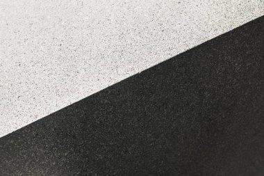 Modern minimalist görünüşlü geometrik mimari elementler. Soyut şehir modern dış görünüşü canlı renklerde. Minimalizm.