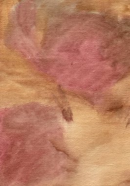 Yağlı boya çiçek buketi. Empresyonist tarzda. Yağlı boya dokusu. Çok renkli parlak çiçekler çizdim. Soyut renkli arkaplan