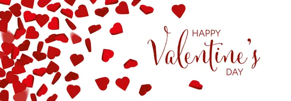Valentine Dia Amor Corações Ilustração Grande Fundo — Fotografia de Stock