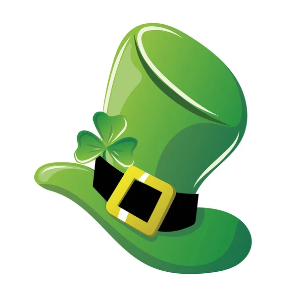 Зеленая Шляпа Святого Патрика — стоковое фото