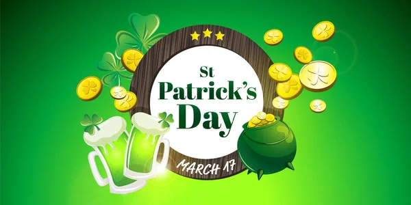 Patrick Day March Illustration — Stock Photo, Image