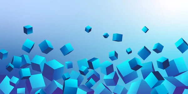 abstract cube business design background