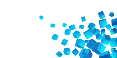 soyut küp iş tasarımı arkaplanı