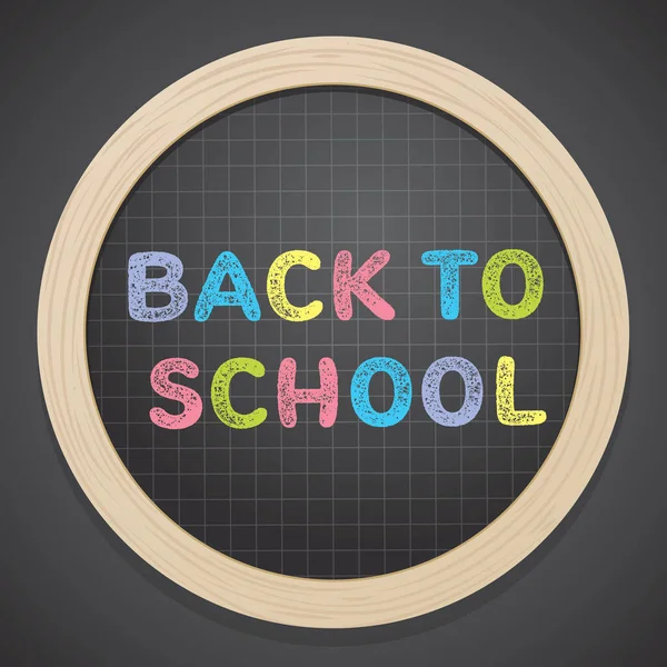 Back School Slate Illustration — Stockfoto