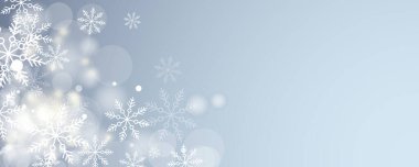 Kış kar taneleri şekli - kar tasarım elementi - Noel kar yağışı mutlu yeni yıl tema şablonu