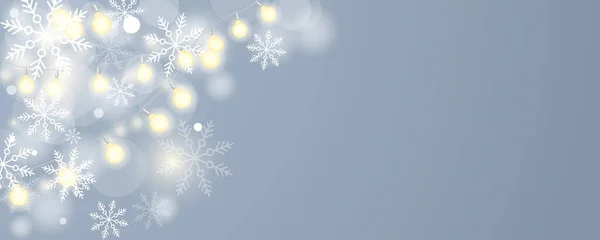 Зимние Снежинки Элемент Дизайна Снега Рождественский Снегопад Новым Годом Шаблон — стоковое фото