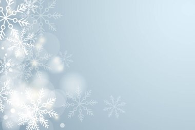 Kış kar taneleri şekli - kar tasarım elementi - Noel kar yağışı mutlu yeni yıl tema şablonu