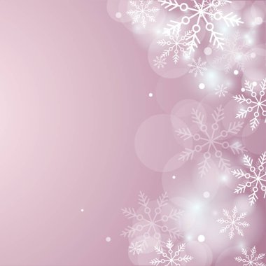 Kış kar taneleri şekli - kar tasarım elementi - Noel kar yağışı mutlu yeni yıl tema şablonu