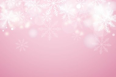 Kış kar taneleri şekli - kar tasarım elementi - Noel kar yağışı mutlu yeni yıl tema şablonu